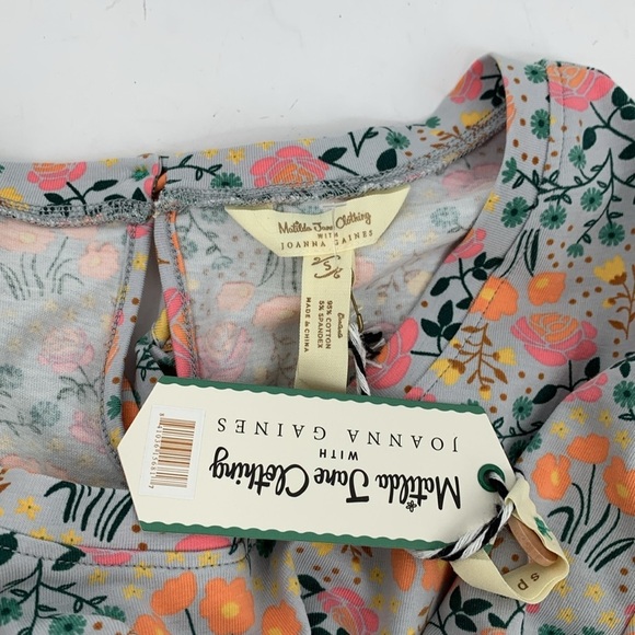 Matilda Jane Joanna Gaines Down on Farm fit flare layered dress floral new Small - Picture 4 of 4